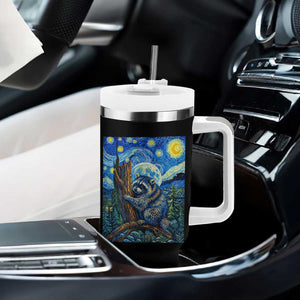 Seattle Trash Panda Starry Night Graphic Tumbler With Handle Funny Short King Raccoon TS12 Print Your Wear