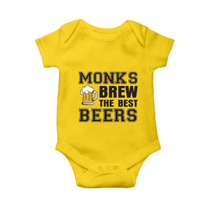 Monks Brew The Best Beers Baby Onesie Funny Craft Beer Brewer TS12 Daisy Print Your Wear