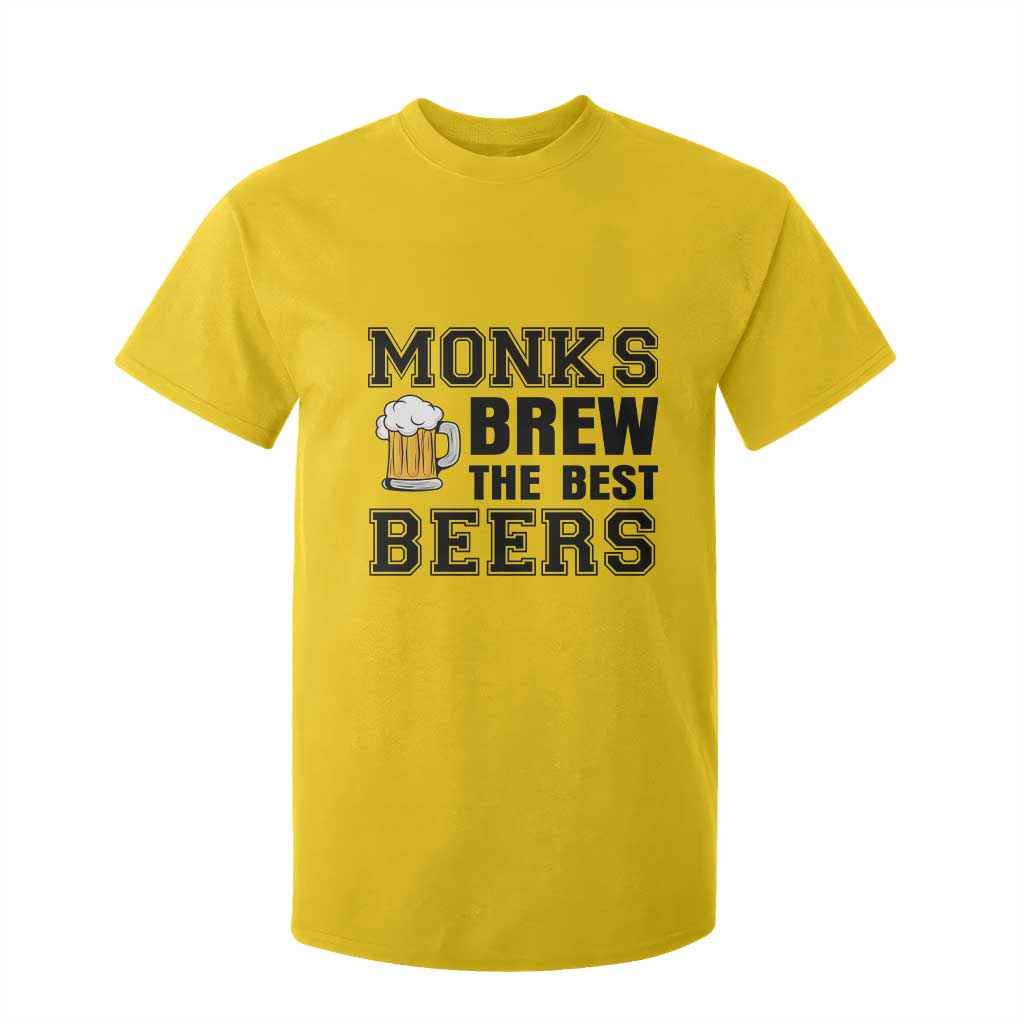 Monks Brew The Best Beers T Shirt For Kid Funny Craft Beer Brewer TS12 Daisy Print Your Wear