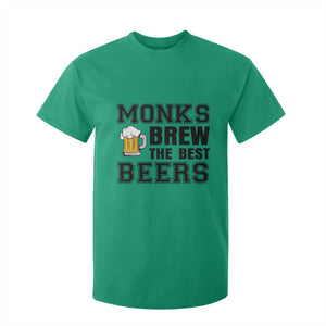 Monks Brew The Best Beers T Shirt For Kid Funny Craft Beer Brewer TS12 Irish Green Print Your Wear