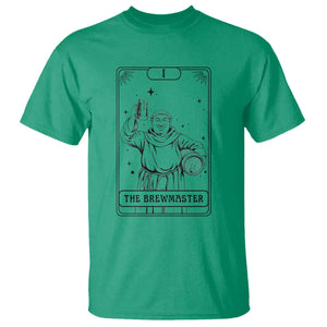 The Brewmaster Tarot Card T Shirt Vintage Craft Beer Monk Brewery Art TS12 Irish Green Print Your Wear