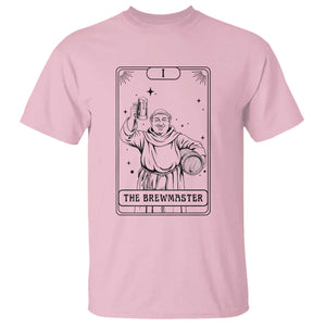 The Brewmaster Tarot Card T Shirt Vintage Craft Beer Monk Brewery Art TS12 Light Pink Print Your Wear
