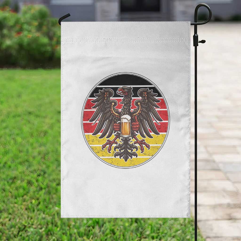 German Eagle Beer Lover Garden Flag Vintage Bavarian Oktoberfest Beer TS12 Print Your Wear