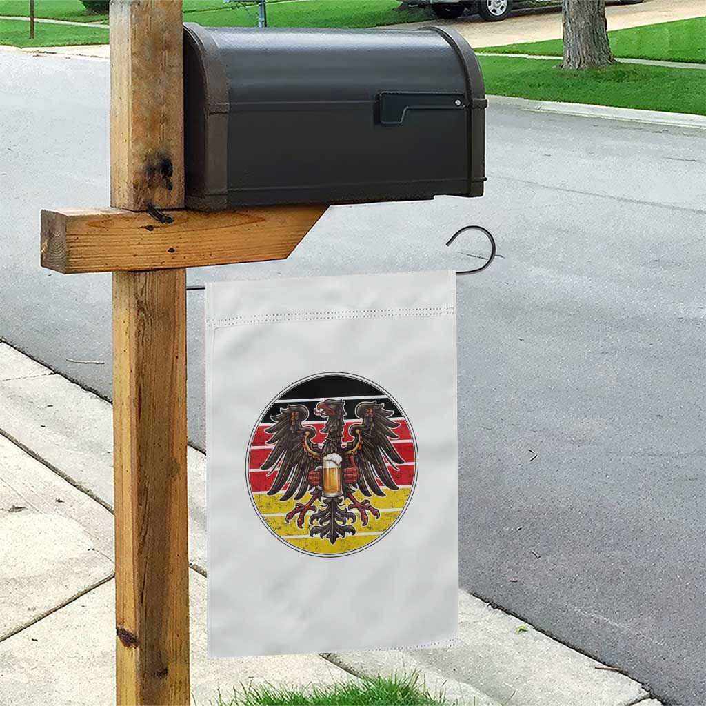 German Eagle Beer Lover Garden Flag Vintage Bavarian Oktoberfest Beer TS12 Print Your Wear