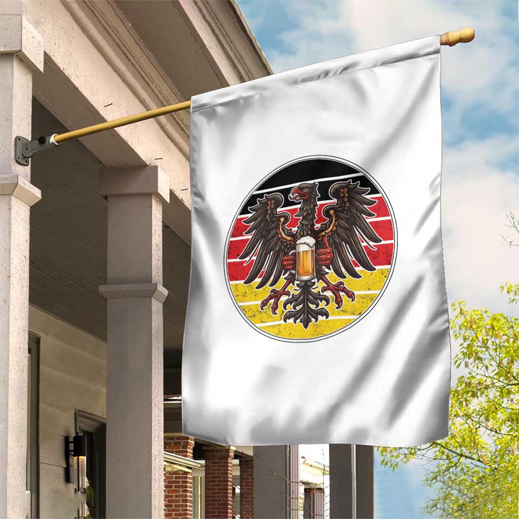 German Eagle Beer Lover Garden Flag Vintage Bavarian Oktoberfest Beer TS12 Print Your Wear