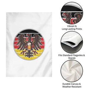 German Eagle Beer Lover Garden Flag Vintage Bavarian Oktoberfest Beer TS12 Print Your Wear