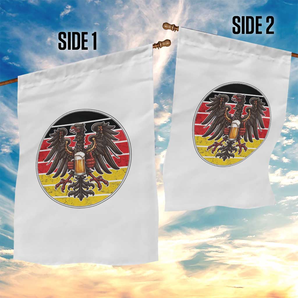 German Eagle Beer Lover Garden Flag Vintage Bavarian Oktoberfest Beer TS12 Print Your Wear