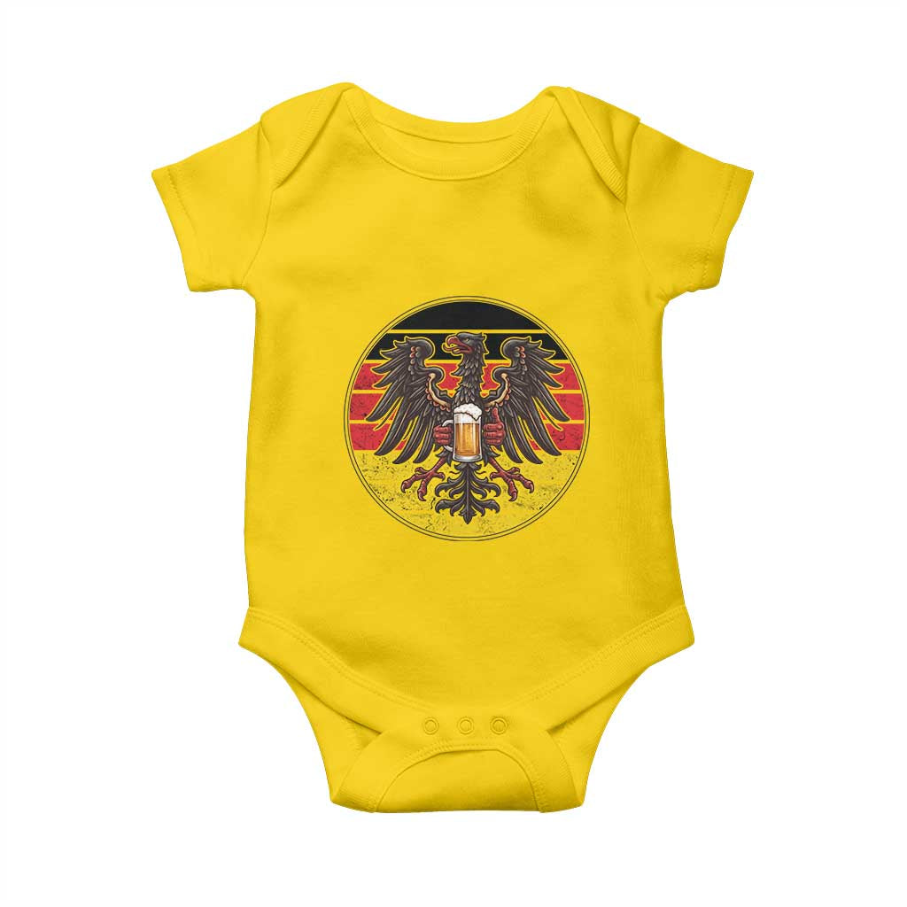 German Eagle Beer Lover Baby Onesie Vintage Bavarian Oktoberfest Beer TS12 Daisy Print Your Wear