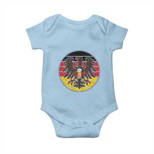 German Eagle Beer Lover Baby Onesie Vintage Bavarian Oktoberfest Beer TS12 Light Blue Print Your Wear