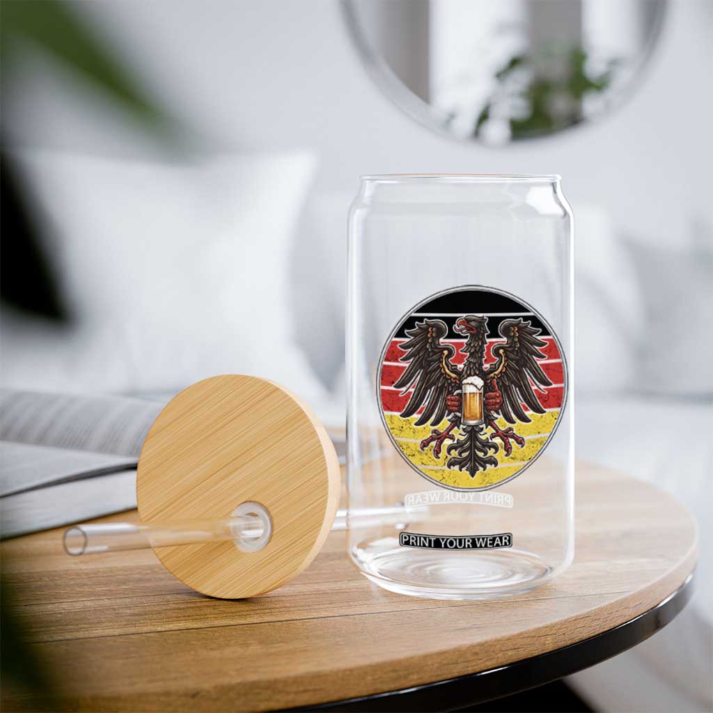 German Eagle Beer Lover Glass Can Vintage Bavarian Oktoberfest Beer TS12 Print Your Wear