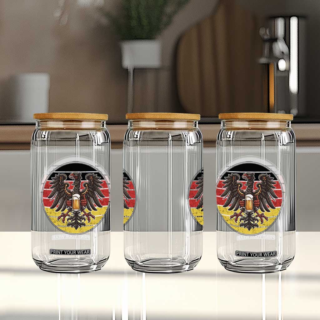 German Eagle Beer Lover Glass Can Vintage Bavarian Oktoberfest Beer TS12 Print Your Wear