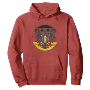 German Eagle Beer Lover Hoodie Vintage Bavarian Oktoberfest Beer TS12 Red Print Your Wear