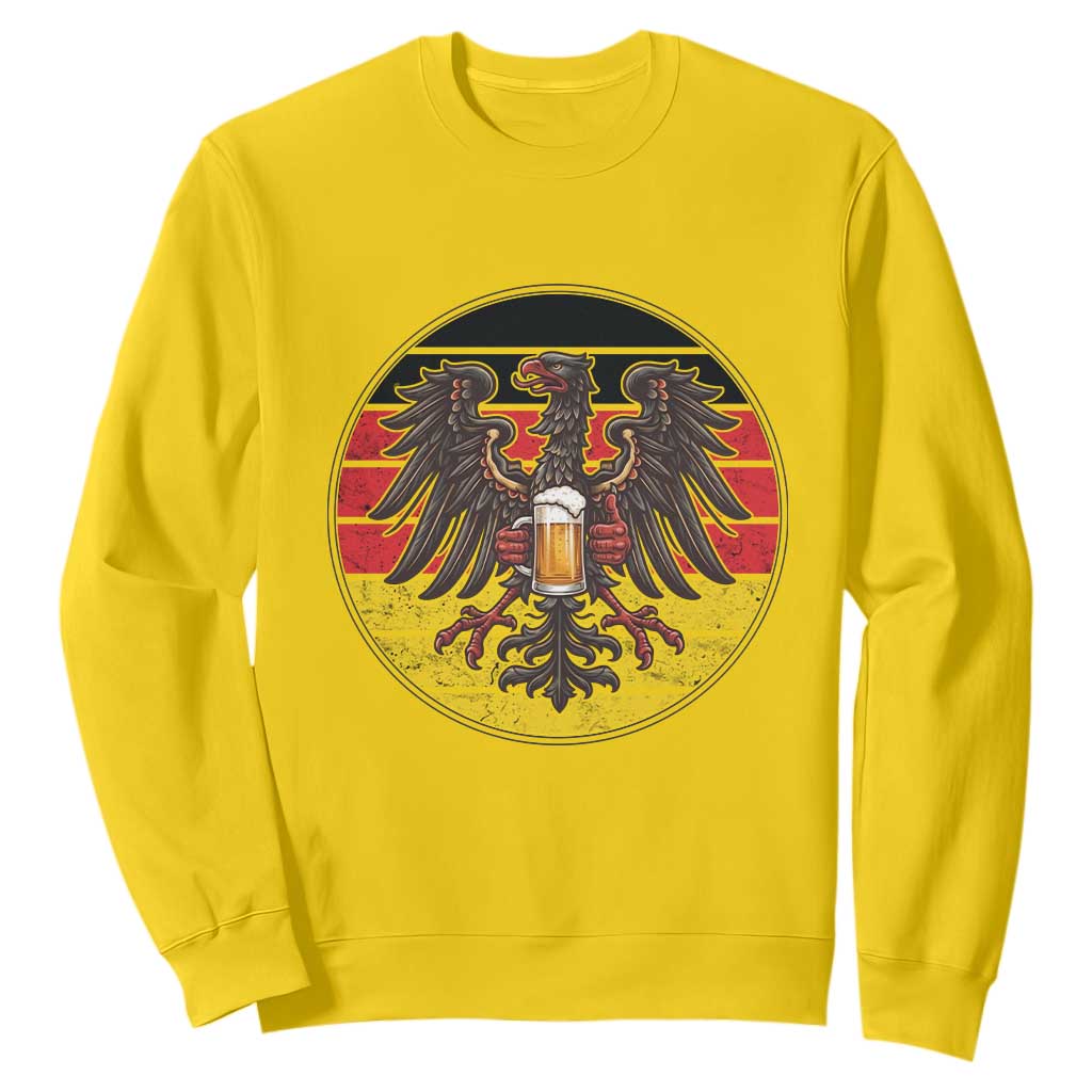 German Eagle Beer Lover Sweatshirt Vintage Bavarian Oktoberfest Beer TS12 Daisy Print Your Wear
