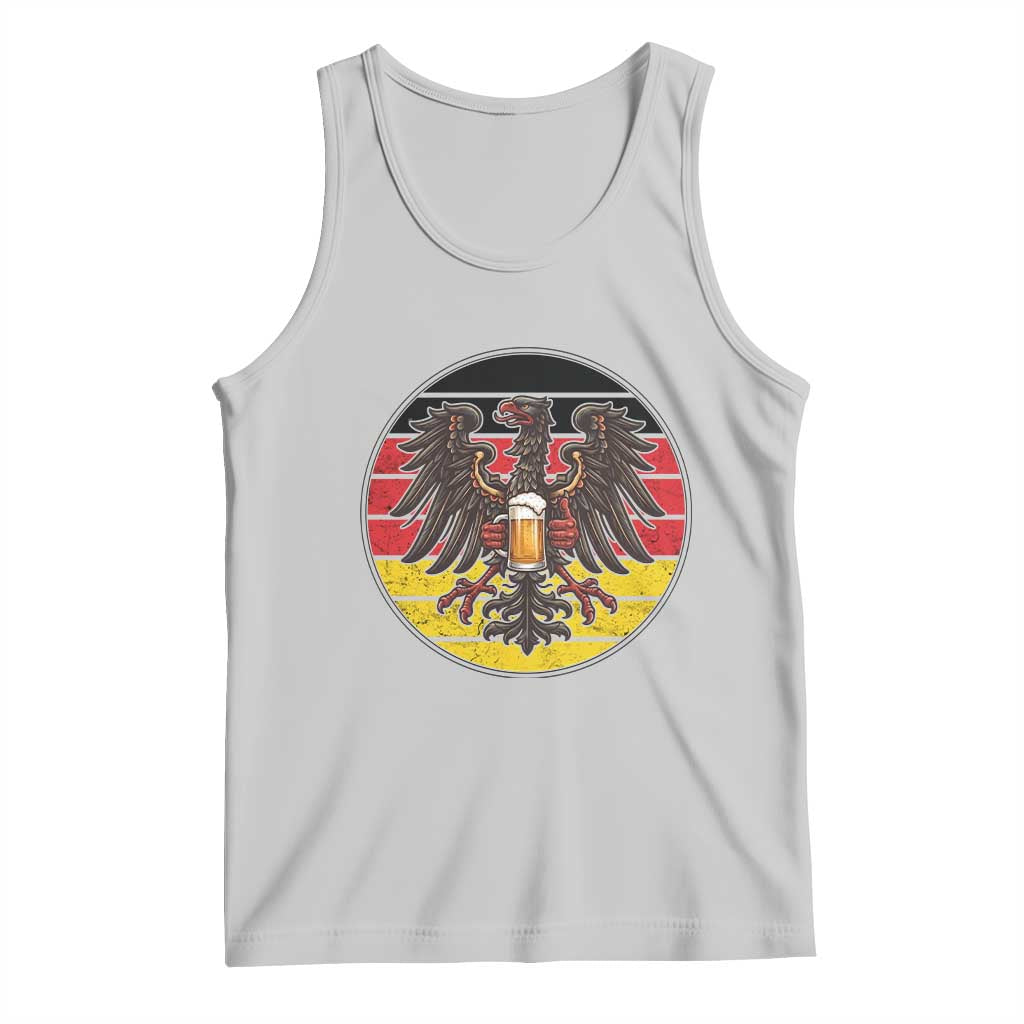 German Eagle Beer Lover Tank Top Vintage Bavarian Oktoberfest Beer TS12 Ash Print Your Wear