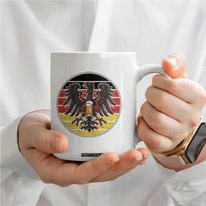 German Eagle Beer Lover Coffee Mug Vintage Bavarian Oktoberfest Beer TS12 Print Your Wear