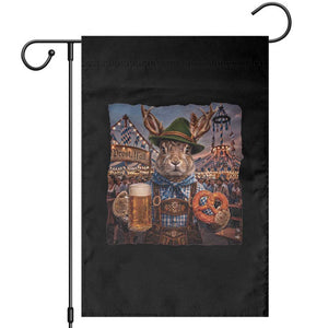 Prost Yall Wolpertinger Oktoberfest Bavarian Folklore Garden Flag TS12 Black Print Your Wear