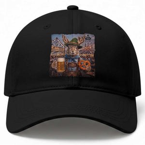 Prost Yall Wolpertinger Oktoberfest Bavarian Folklore Baseball Cap TS12 Print Your Wear