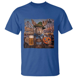 Prost Yall Wolpertinger Oktoberfest Bavarian Folklore T Shirt TS12 Royal Blue Print Your Wear