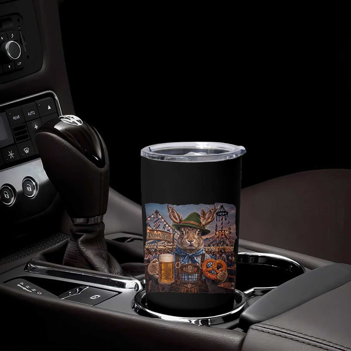 Prost Yall Wolpertinger Oktoberfest Bavarian Folklore Tumbler Cup TS12 Print Your Wear