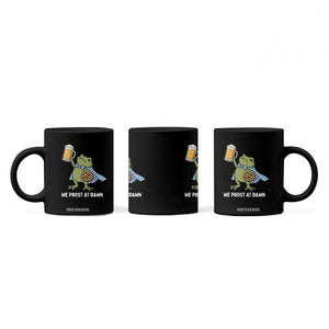 Funny Frog Oktoberfest Bavarian Beer Lover Coffee Mug We Prost At Dawn TS12 Print Your Wear
