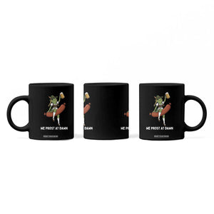 Funny Oktoberfest Frog Coffee Mug We Prost At Dawn Dirndl Sausage Beer Lover TS12 Print Your Wear