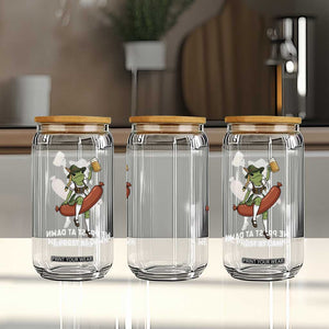 Funny Oktoberfest Frog Glass Can We Prost At Dawn Dirndl Sausage Beer Lover TS12 Print Your Wear