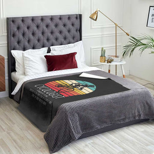 Cycologist Definition Throw Blanket Vintage Bicycle Rider Cycling Gift TS12 Print Your Wear
