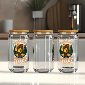 Funny Bigfoot Stole My Tacos Glass Can Sasquatch Taco Lover TS12 Print Your Wear