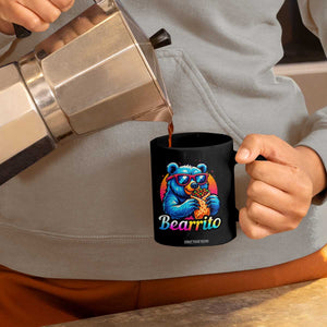 Mexican Food Lover Gift Coffee Mug Funny Bearrito TS12 Print Your Wear