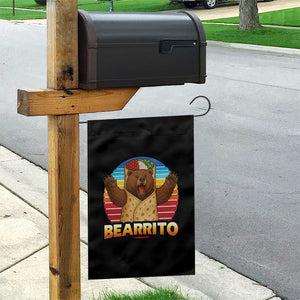 Burrito Lover Gift Garden Flag Funny Bearrito TS12 Print Your Wear