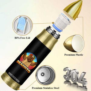 Burrito Lover Gift Bullet Tumbler Funny Bearrito TS12 Print Your Wear