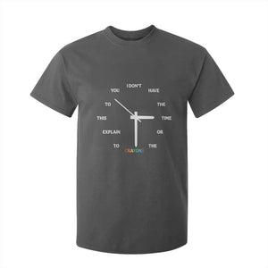 Sarcastic Work Humor T Shirt For Kid I Do Not Have The Time Or The Crayons TS12 Dark Heather Print Your Wear