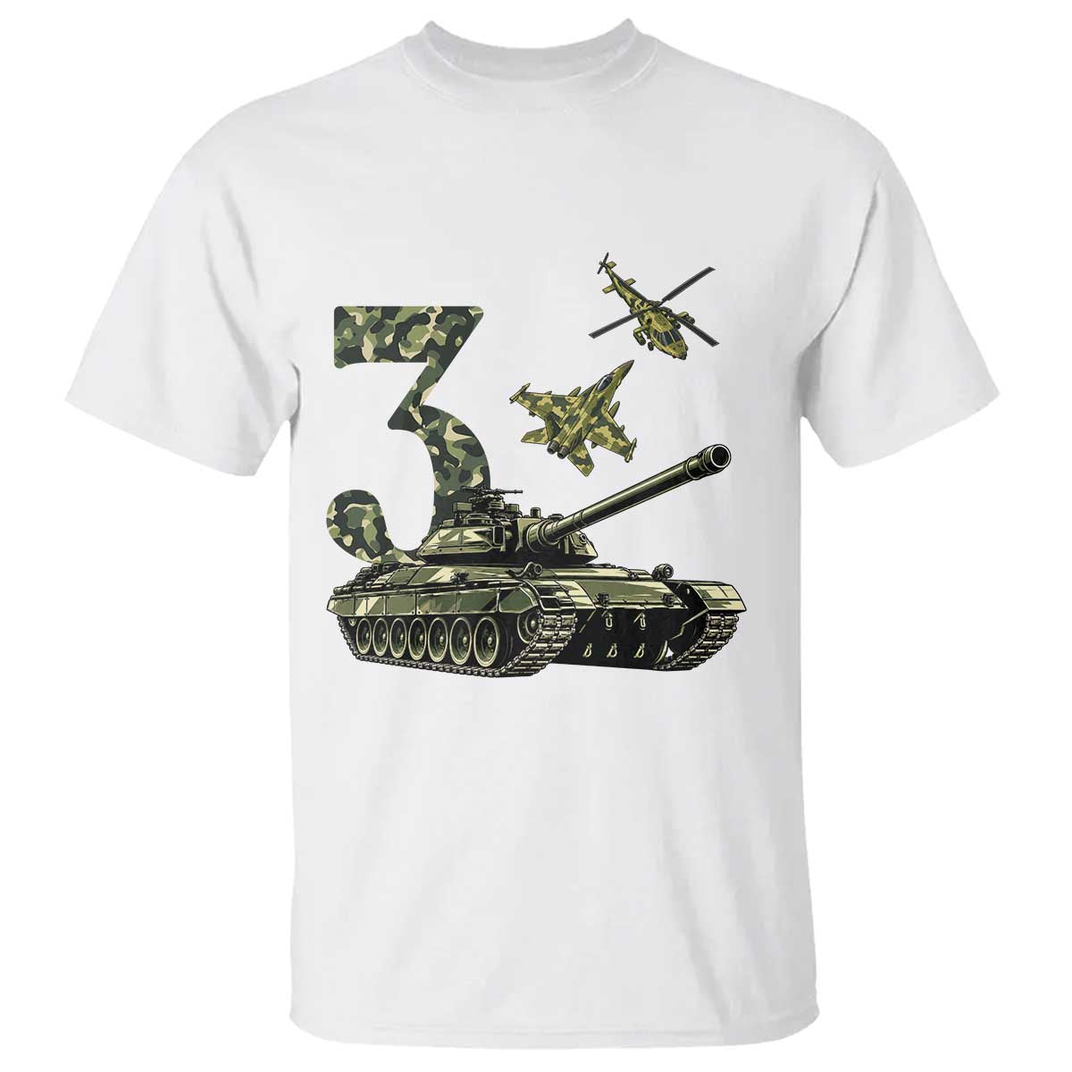 Cute Little Soldier 3rd Birthday T Shirt Camo Tank Tiny Trooper Party