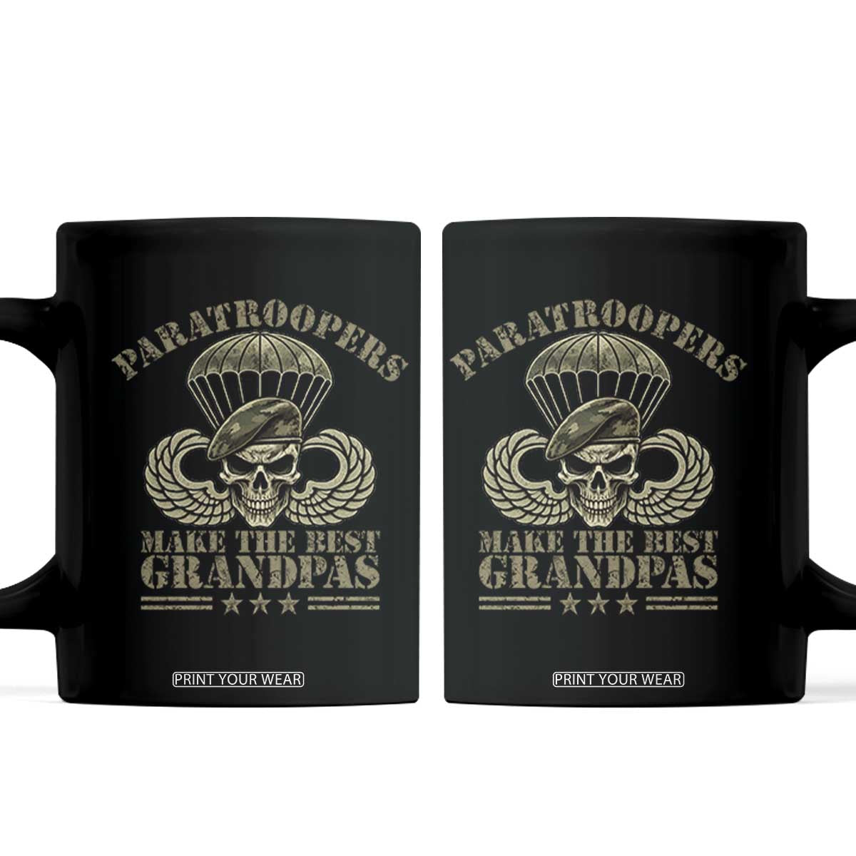 Paratrooper Grandpa Coffee Mug Paratroopers Make The Best Grandpas Military Airborne