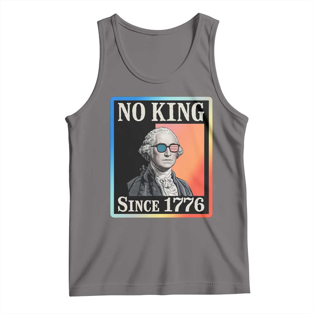 George Washington No Kings Since 1776 Tank Top Funny Political Meme Gift TS12 Deep Heather Print Your Wear