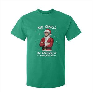 Funny Merry No Kings Since 1776 George Washington T Shirt For Kid Christmas Gift TS12 Irish Green Print Your Wear