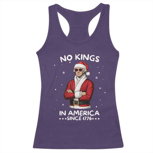 Funny Merry No Kings Since 1776 George Washington Racerback Tank Top Christmas Gift TS12 Purple Print Your Wear