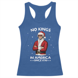 Funny Merry No Kings Since 1776 George Washington Racerback Tank Top Christmas Gift TS12 Royal Blue Print Your Wear