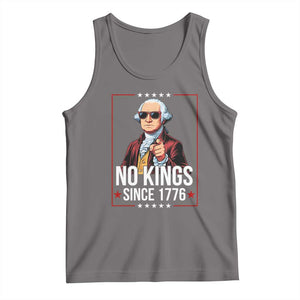 Funny George Washington No Kings 1776 Meme Vintage Gift Tank Top TS12 Deep Heather Print Your Wear
