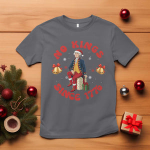 George Washington No Kings Since 1776 T Shirt Christmas Gift Idea TS12 Charcoal Print Your Wear