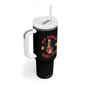 George Washington No Kings Since 1776 Tumbler With Handle Christmas Gift Idea TS12 Print Your Wear