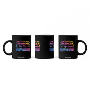 My Dart Technique Is Top Secret Coffee Mug Funny Dartist Gift TS12 Print Your Wear