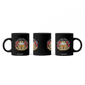Just A Man Who Loves Darts And Beer Coffee Mug Funny Dart Player TS12 Print Your Wear