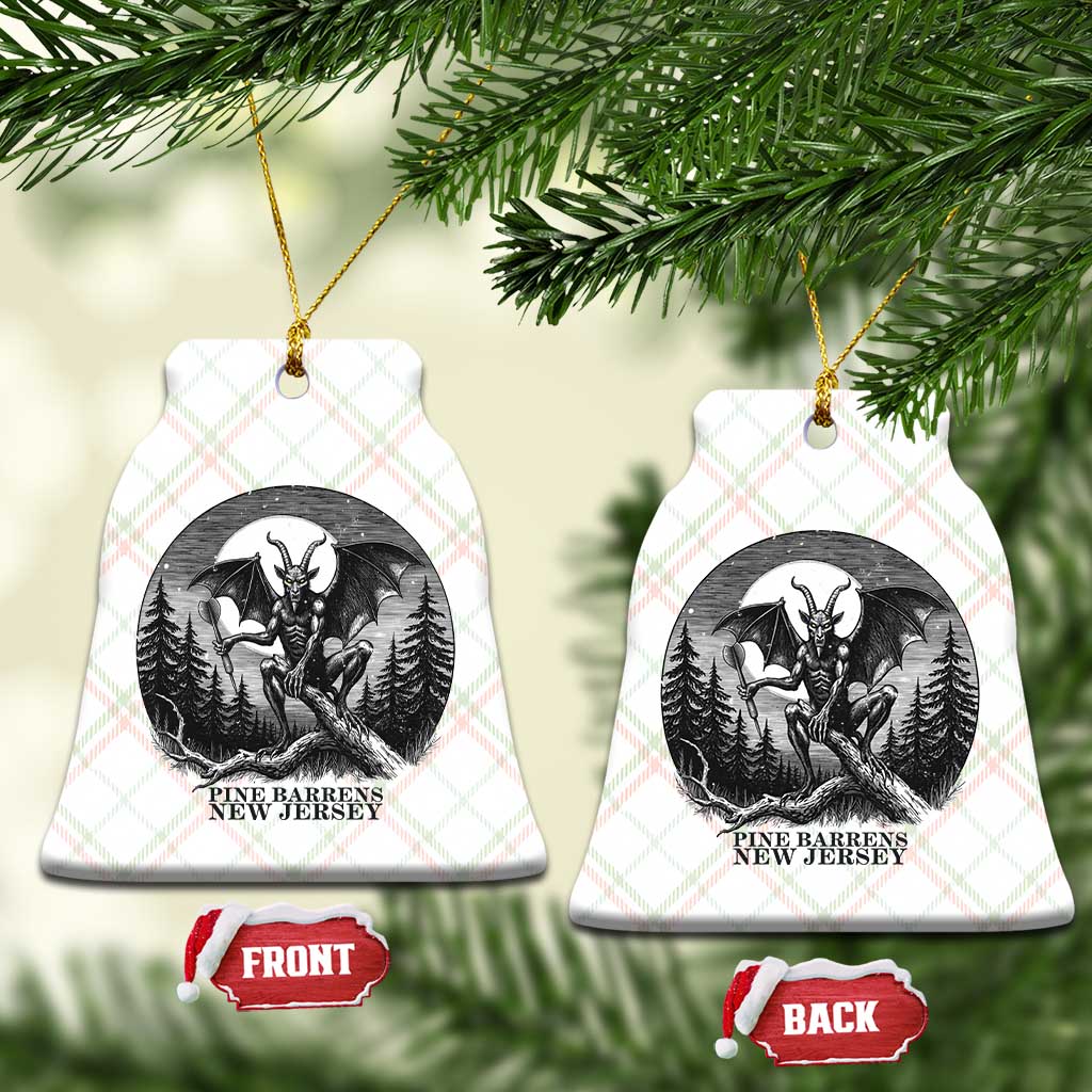Jersey Devil Playing Dart Ceramic Ornament Gothic Horror Gift Pine Barrens New Jersey TS12 Print Your Wear