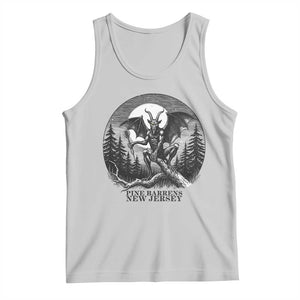 Jersey Devil Playing Dart Tank Top Gothic Horror Gift Pine Barrens New Jersey TS12 Ash Print Your Wear