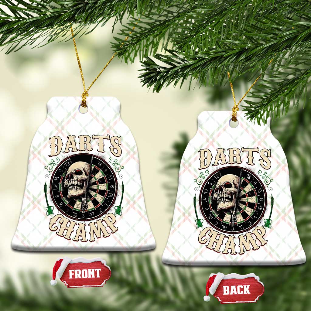 Skull Dartboard Retro Vintage Ceramic Ornament Darts Player Champion Gift TS12 Print Your Wear