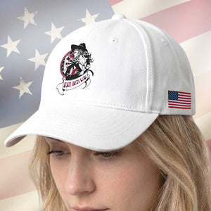 Funny Crazy Darts Lady Baseball Cap Coolest Girls Play Darts TS12 Print Your Wear