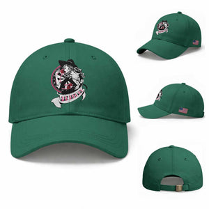 Funny Crazy Darts Lady Baseball Cap Coolest Girls Play Darts TS12 Baseball Cap Universal Fit Irish Green Print Your Wear