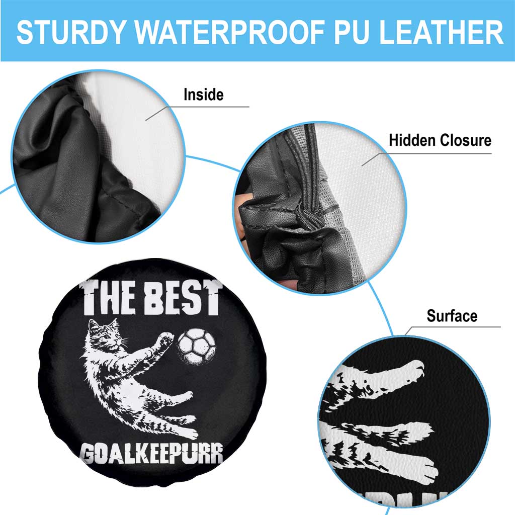 The Best Cat Goalkeeper Spare Tire Cover Soccer Player Gift TS12 Print Your Wear
