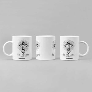 Be The Light Matthew 5 14 Coffee Mug Christian Soccer Faith Gift TS12 Print Your Wear